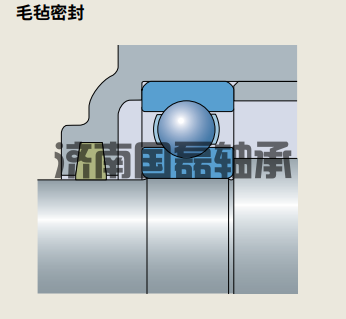 毛毡密封在轴承中的应用